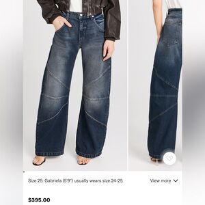 EB Denim Dark Blue Flare Jeans